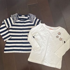 Crewcuts set of 2 long-sleeve tees (1a)